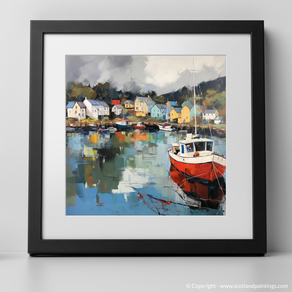 Framed version of Tarbert Marina