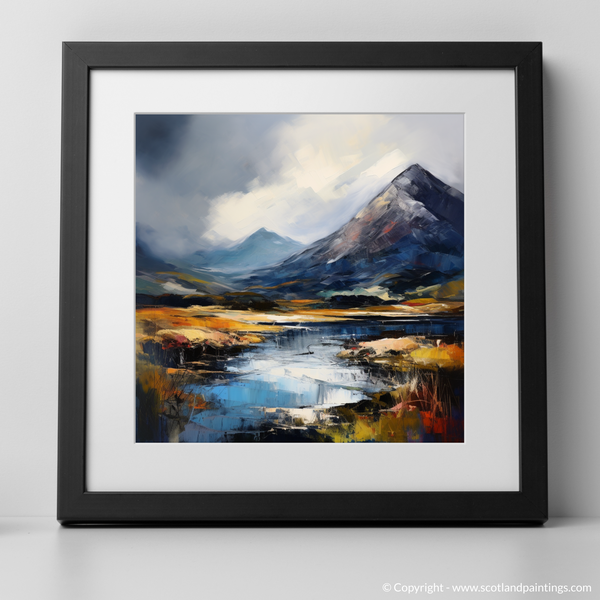 Framed version of Beinn Narnain