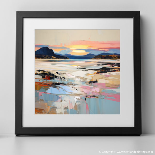 Framed version of Mellon Udrigle Beach