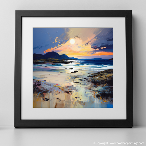 Framed version of Mellon Udrigle Beach