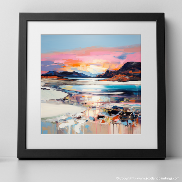 Framed version of Mellon Udrigle Beach