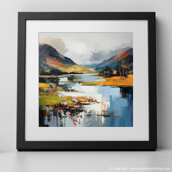 Framed version of Loch Shiel