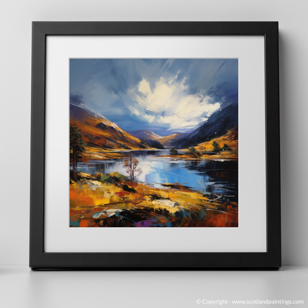 Framed version of Loch Shiel