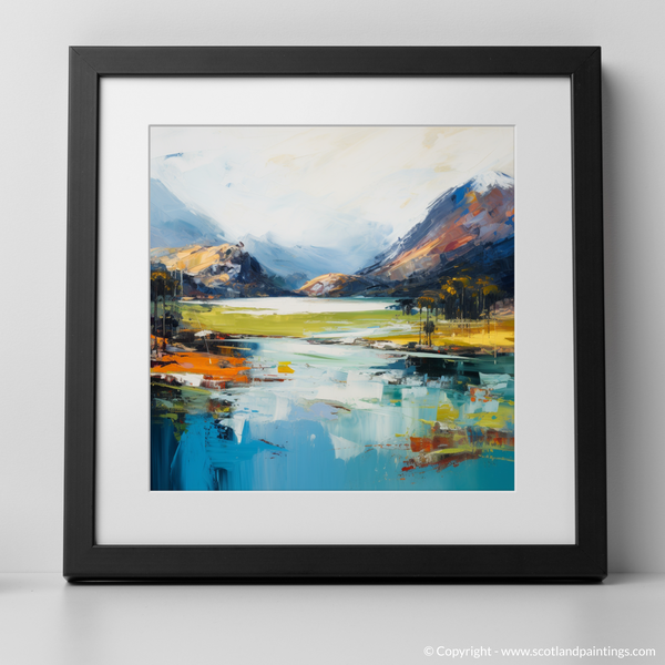 Framed version of Loch Shiel