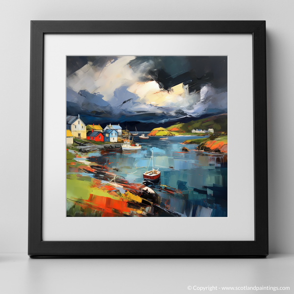 Framed version of Gairloch Harbour