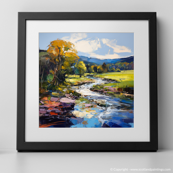 Framed version of River Deveron