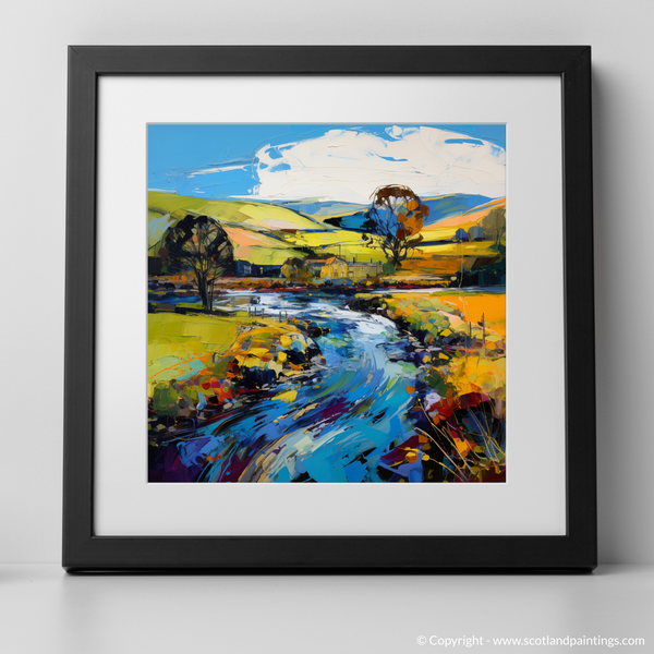 Framed version of River Deveron