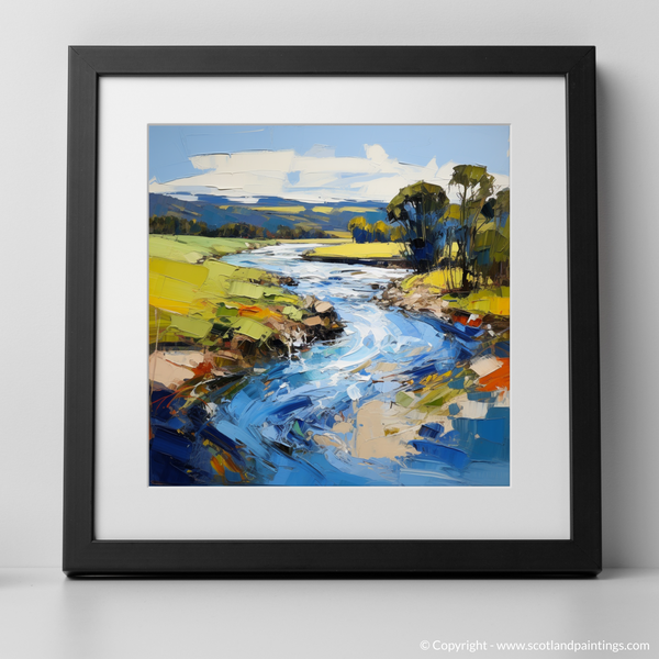 Framed version of River Deveron