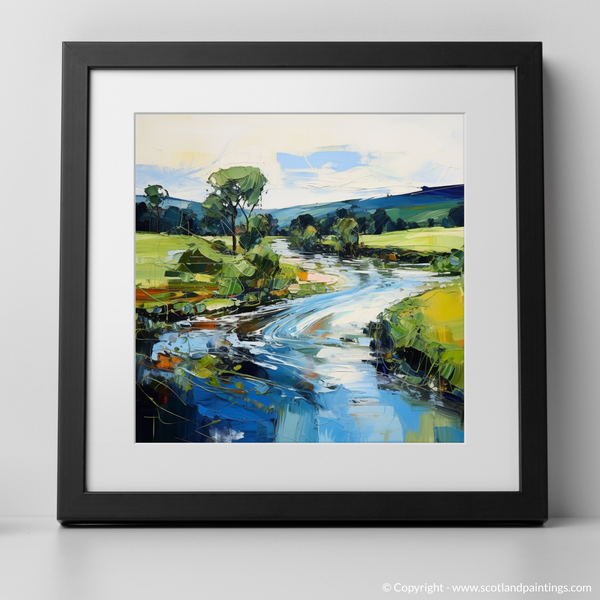 Framed version of River Deveron