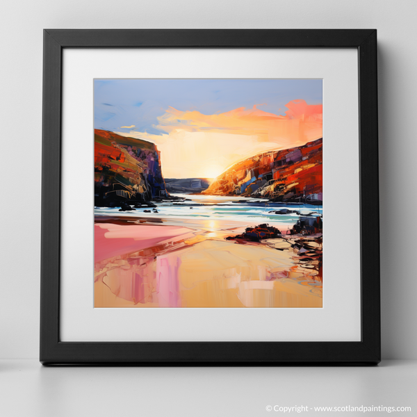 Framed version of Sandwood Bay