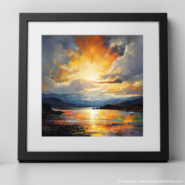 Framed version of Loch Lomond