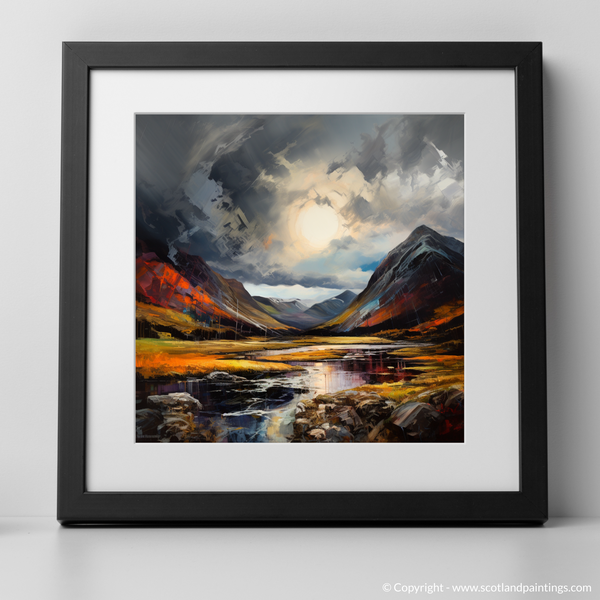 Framed version of Glencoe