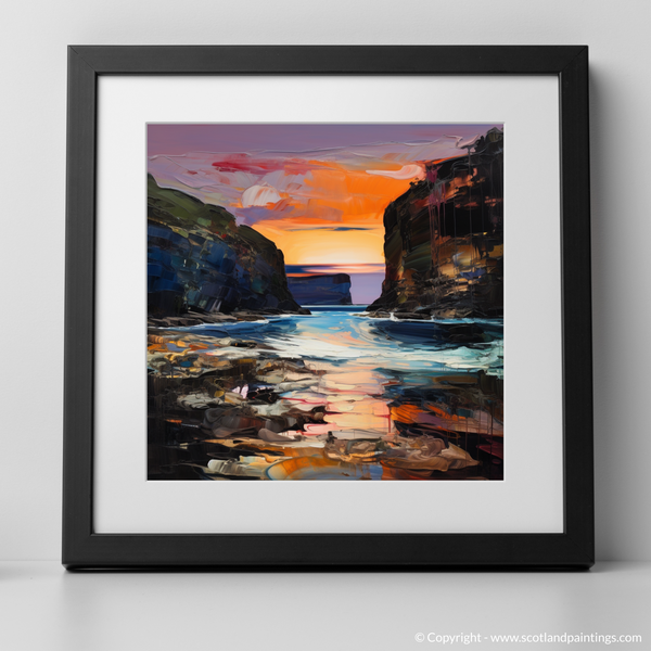 Framed version of Calgary Bay