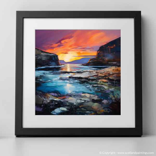 Framed version of Calgary Bay