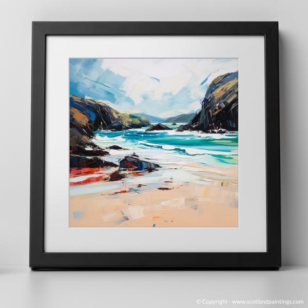 Framed version of Durness Beach