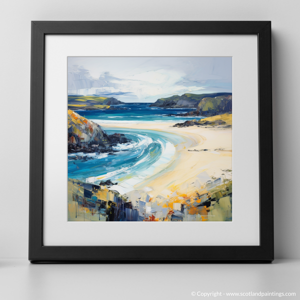 Framed version of Durness Beach