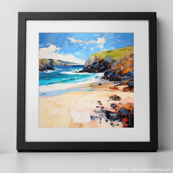 Framed version of Durness Beach