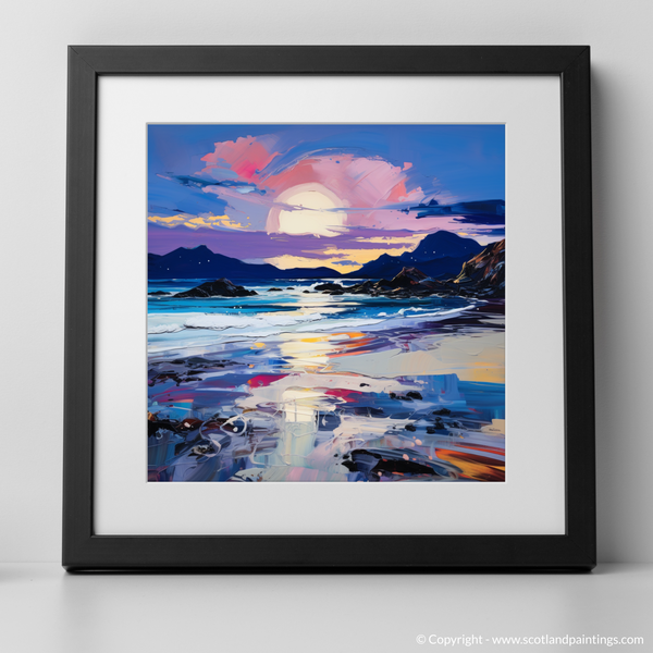 Framed version of Seilebost Beach