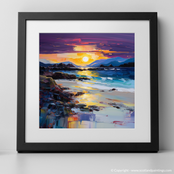 Framed version of Seilebost Beach