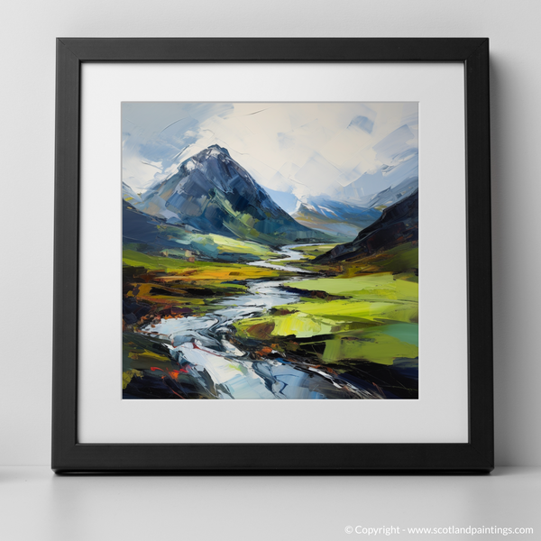 Framed version of Meall Greigh