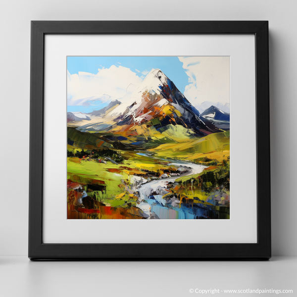 Framed version of Meall Greigh