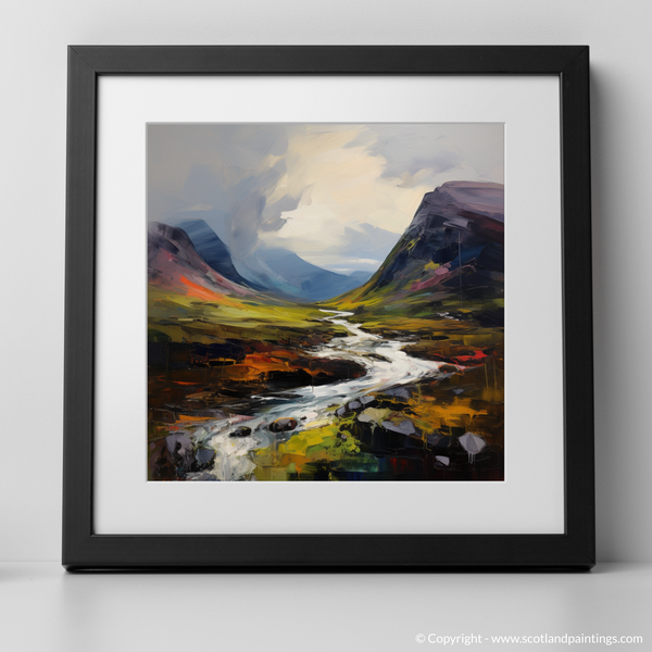 Framed version of Meall Greigh