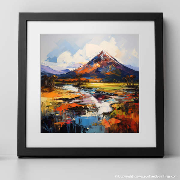 Framed version of Schiehallion