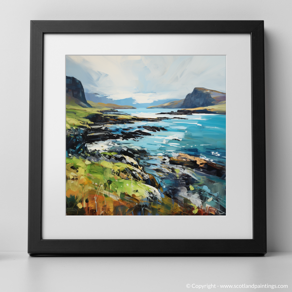 Framed version of Ardtun Bay