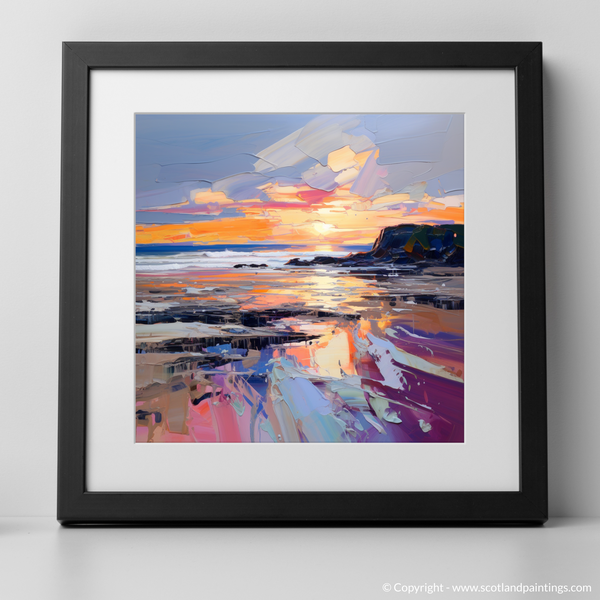 Framed version of St Cyrus Beach