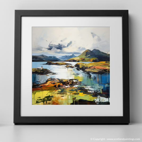 Framed version of Isle of Rum