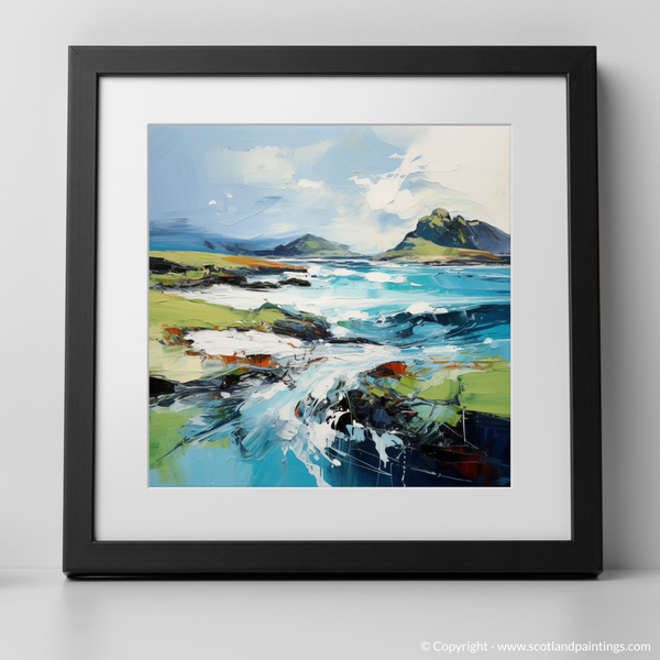 Framed version of Isle of Colonsay