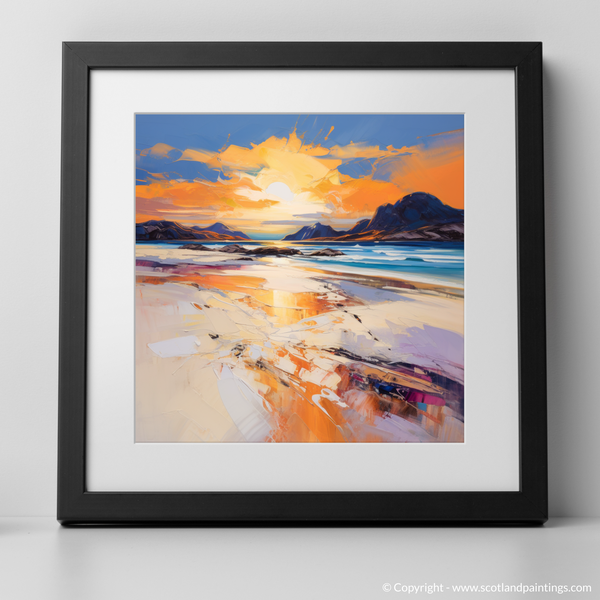 Framed version of Mellon Udrigle Beach