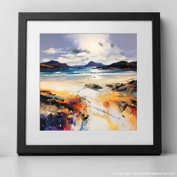 Framed version of Mellon Udrigle Beach