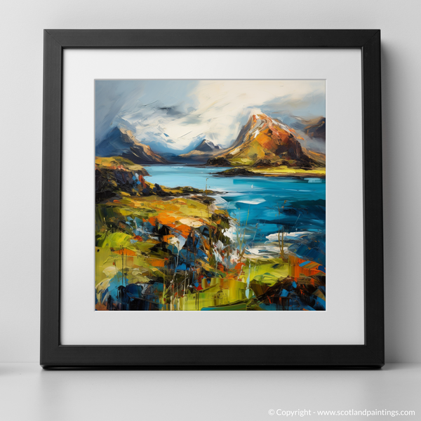 Framed version of Isle of Skye