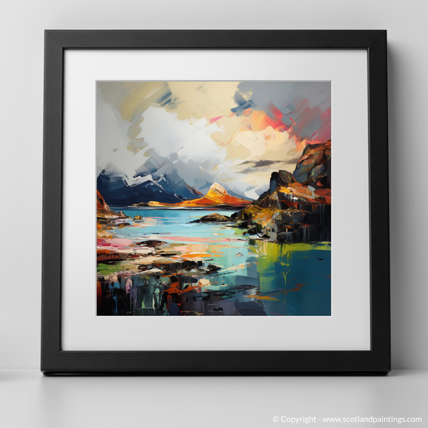 Framed version of Isle of Skye