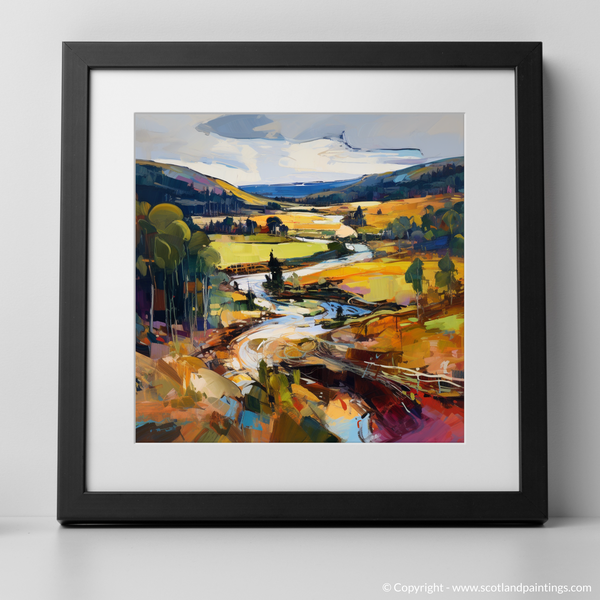 Framed version of Glen Tanar