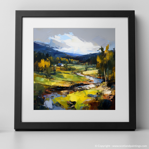 Framed version of Glen Tanar