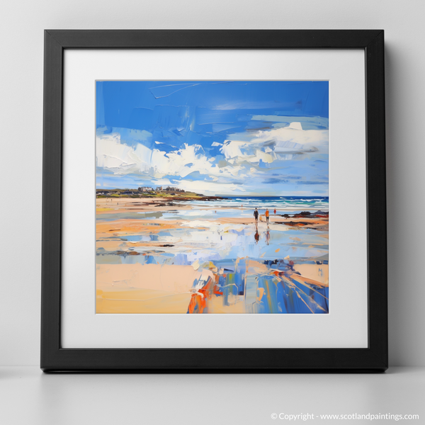 Framed version of West Sands