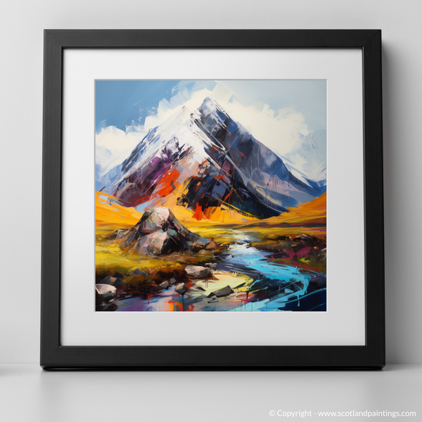 Framed version of Stob Coire Raineach