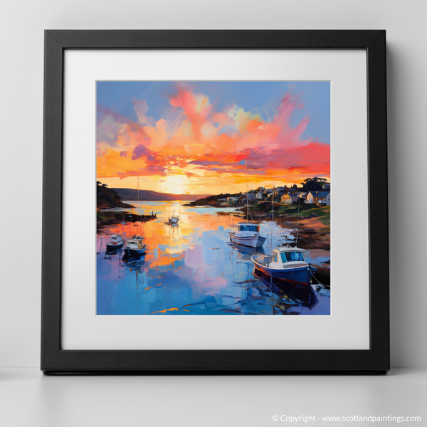 Framed version of Cullen Harbour