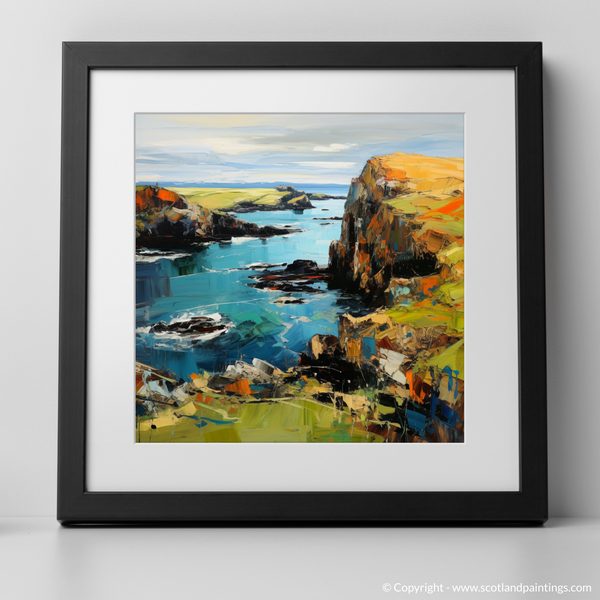 Framed version of Shetland