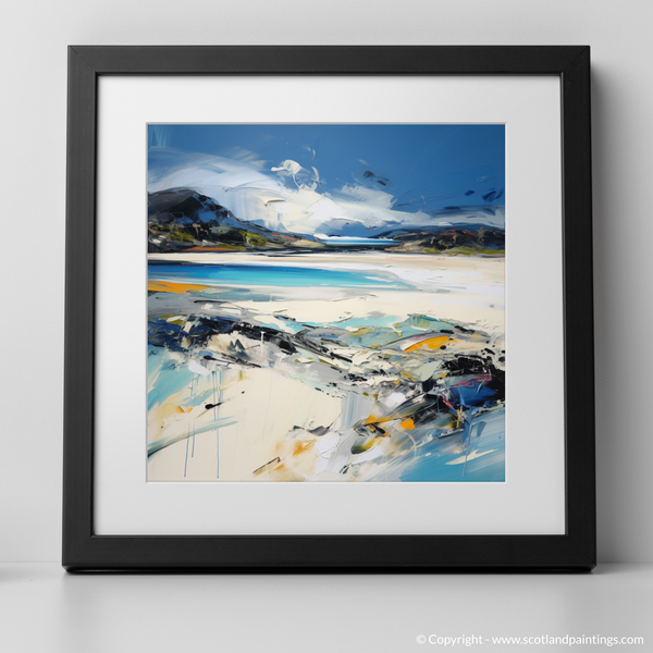 Framed version of Silver Sands of Morar