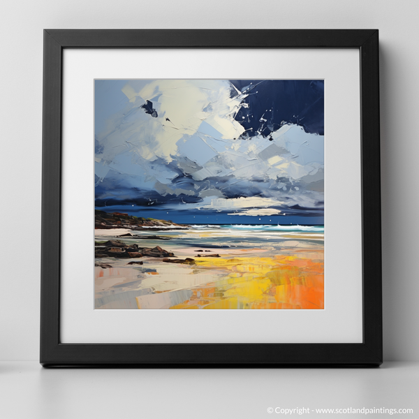 Framed version of West Sands