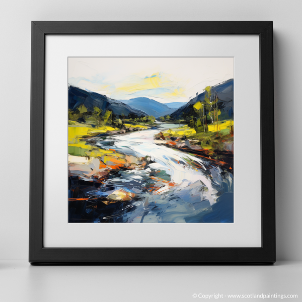 Framed version of River Spey