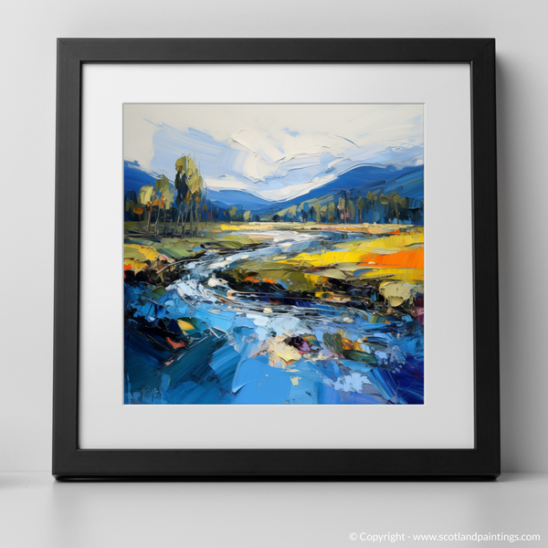 Framed version of River Spey