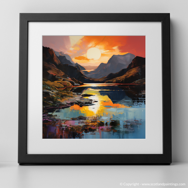 Framed version of Loch Coruisk