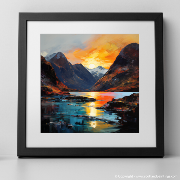 Framed version of Loch Coruisk