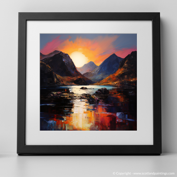 Framed version of Loch Coruisk