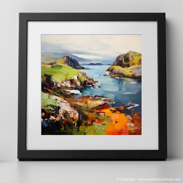 Framed version of Easdale Sound