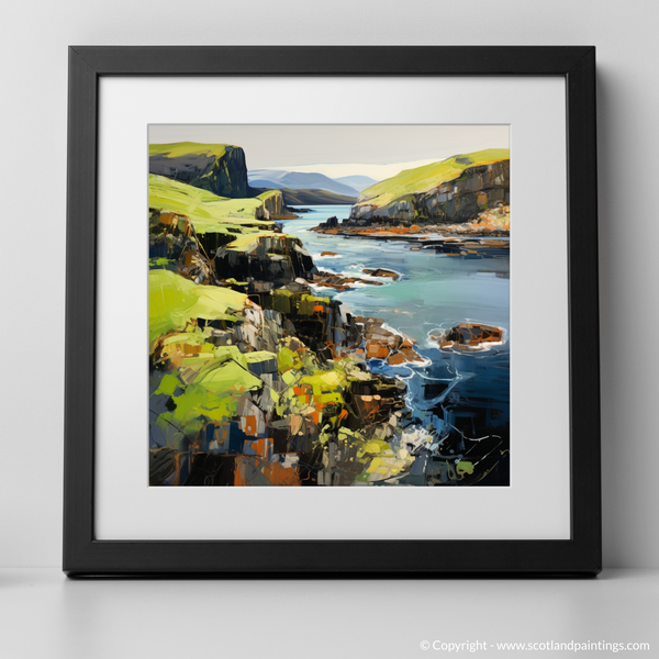 Framed version of Easdale Sound